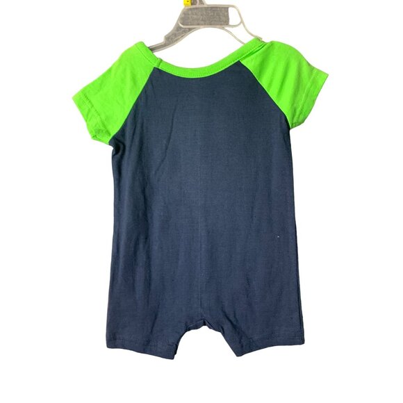 Teenage Mutant Ninja Turtles Boys Infant Baby Size 3 6 months Short Sleeve Rompe - Picture 2 of 3